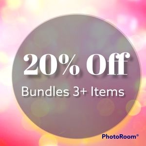 20% Off 3+ Item Bundle
